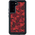Red Street Camo Galaxy S24 Waterproof Case